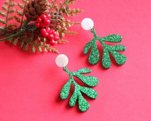 Mistletoe Earrings