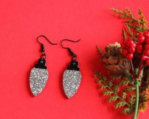 Christmas Fairy Lights Hook Earrings