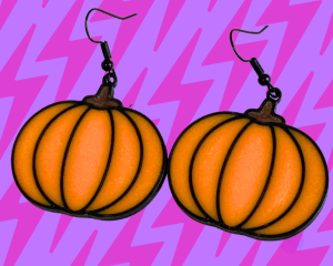 Pumpkin Earrings