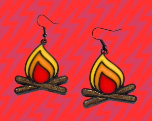 Campfire Earrings