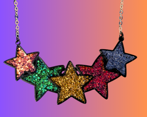 All Star Necklace - trad colours
