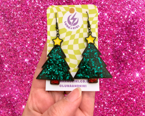 Christmas Tree Earrings